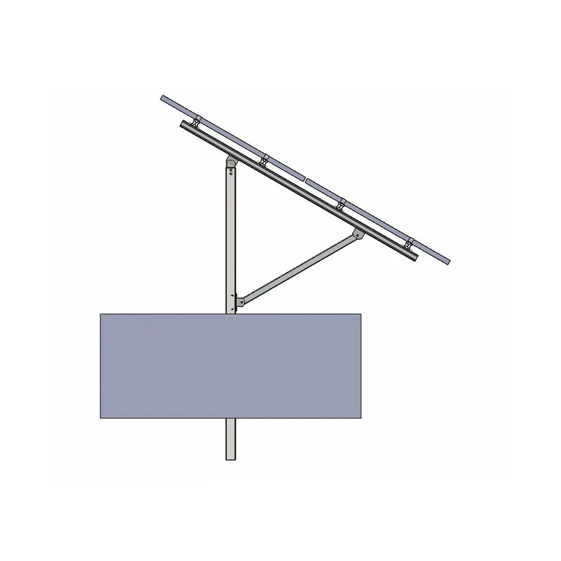 최대 216km/h 풍력 부하 태양 전지 패널 장착 시스템 포트레이트 또는 풍경 모듈