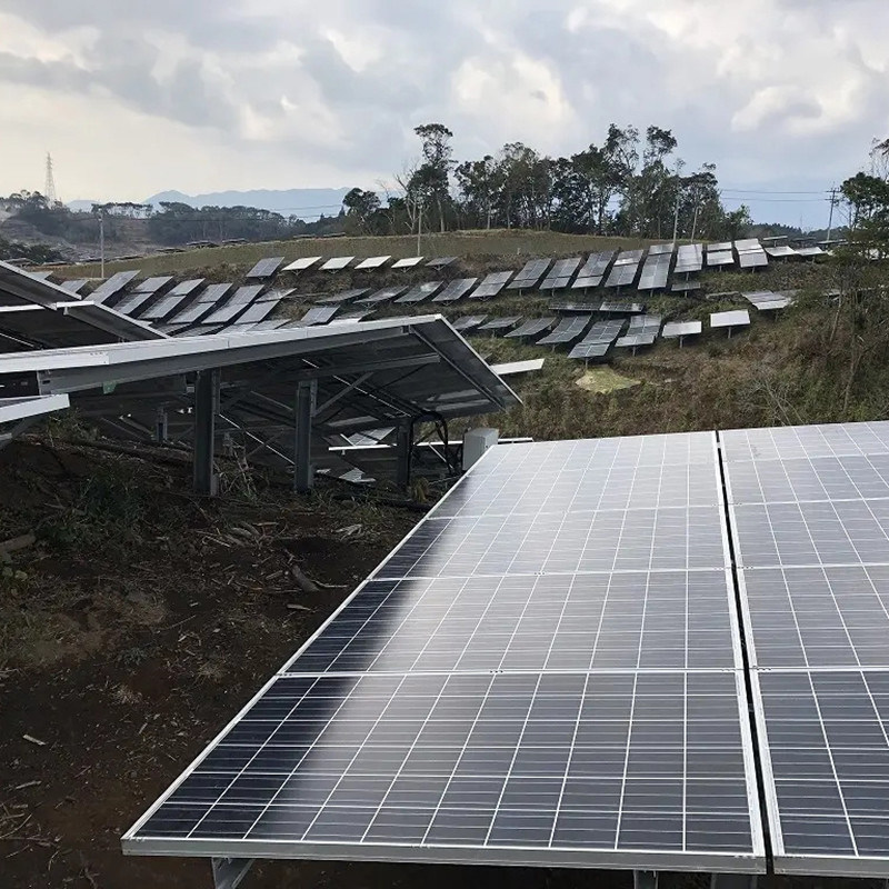 최대 216km/h 풍력 부하 태양 전지 패널 장착 시스템 포트레이트 또는 풍경 모듈