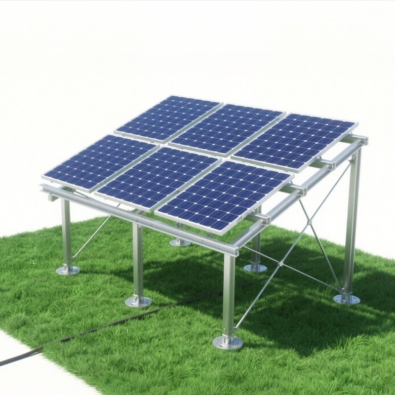 공장 가격 태양 전지 패널 구조 지붕 시스템 브래킷을위한 알루미늄 레일 장착