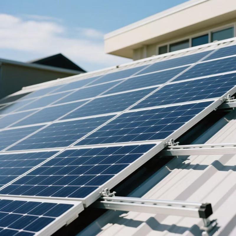 상업용 건물용 태양광 패널 지붕 장착 브래킷 간편한 설치 경제적 및 환경적 이점 10가지 요소