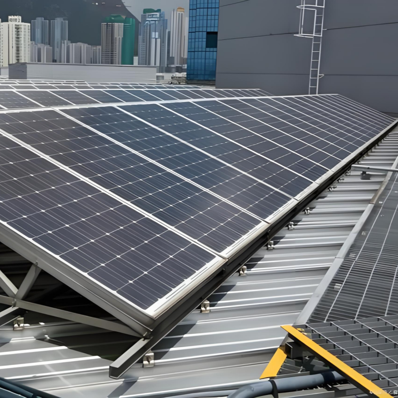 Weatherproof 	Solar Panel Roof Mounting Brackets – Aluminum Alloy with Anti-Rust Coating, Year-Round Stable