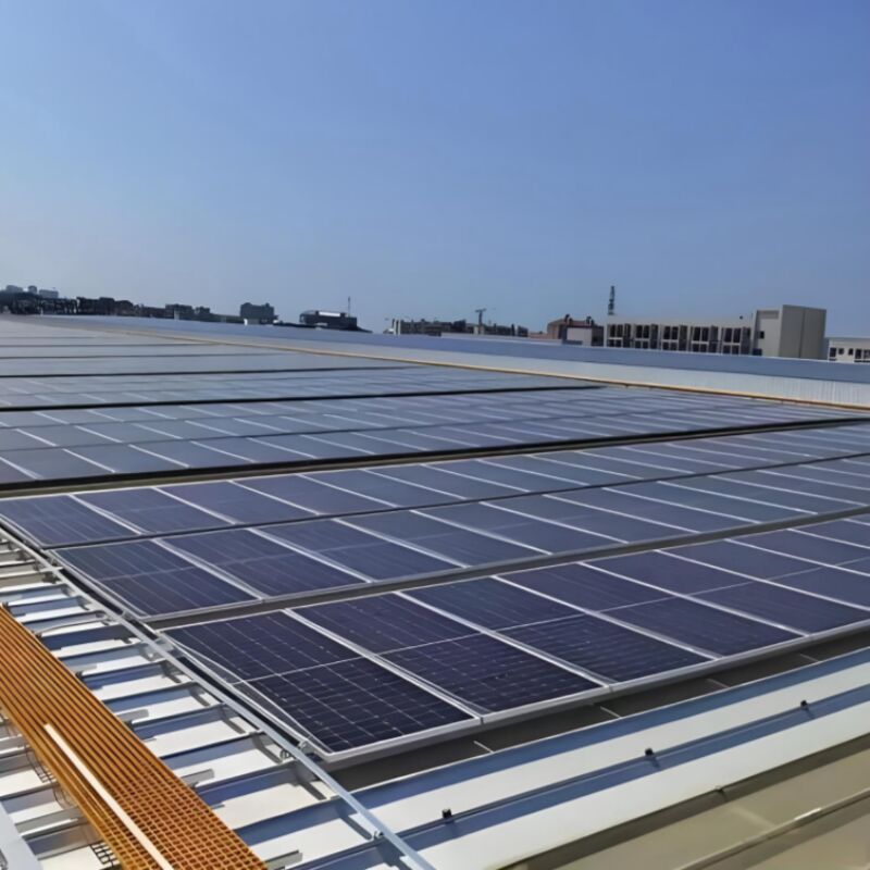 고밀도 평지붕 설치 솔루션: 최대 공간 활용을 위한 소형 다중 열 레이아웃