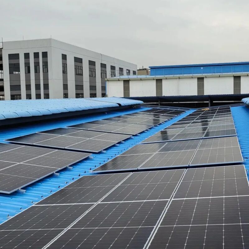 내구성 알루미늄 태양 전지 패널 지붕 장착 브래킷